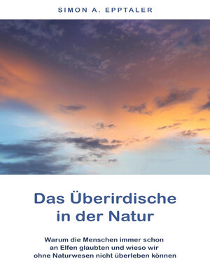 cover image of Das Überirdische in der Natur